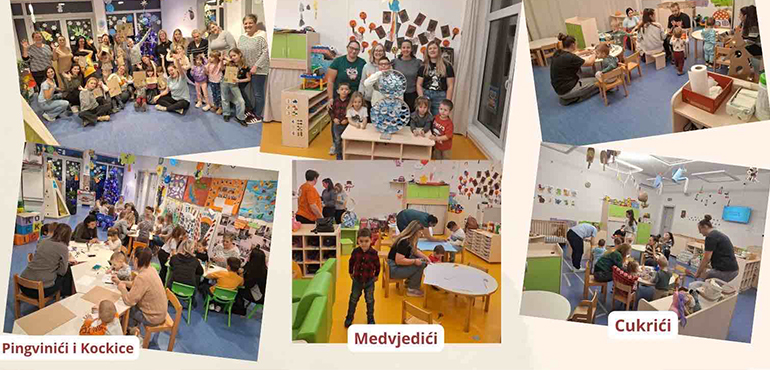 Božićno druženje s djecom i roditeljima